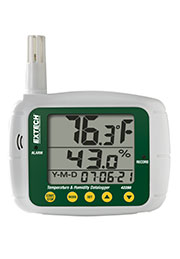 Temperature and Humidity Gauge - Extech