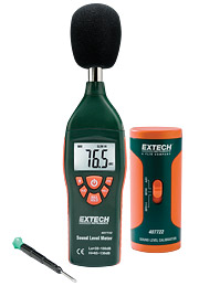 EXTECH 407732-KIT: Low/High Range Sound Level Meter Kit