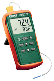 EXTECH EA11A: EasyView™ Type K Single Input Thermometer