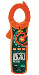 EXTECH MA250: 200A AC Clamp Meter + NCV