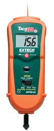 EXTECH RPM10: Photo/Contact Tachometer with built-in InfraRed Th